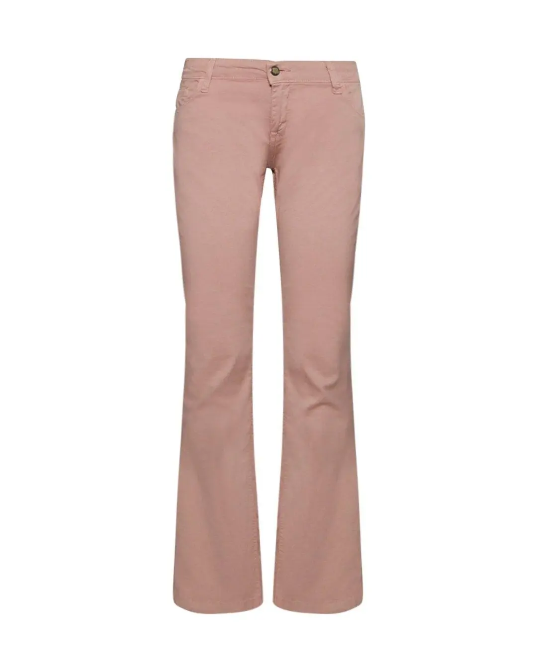 Pantalone modello flare ROSA