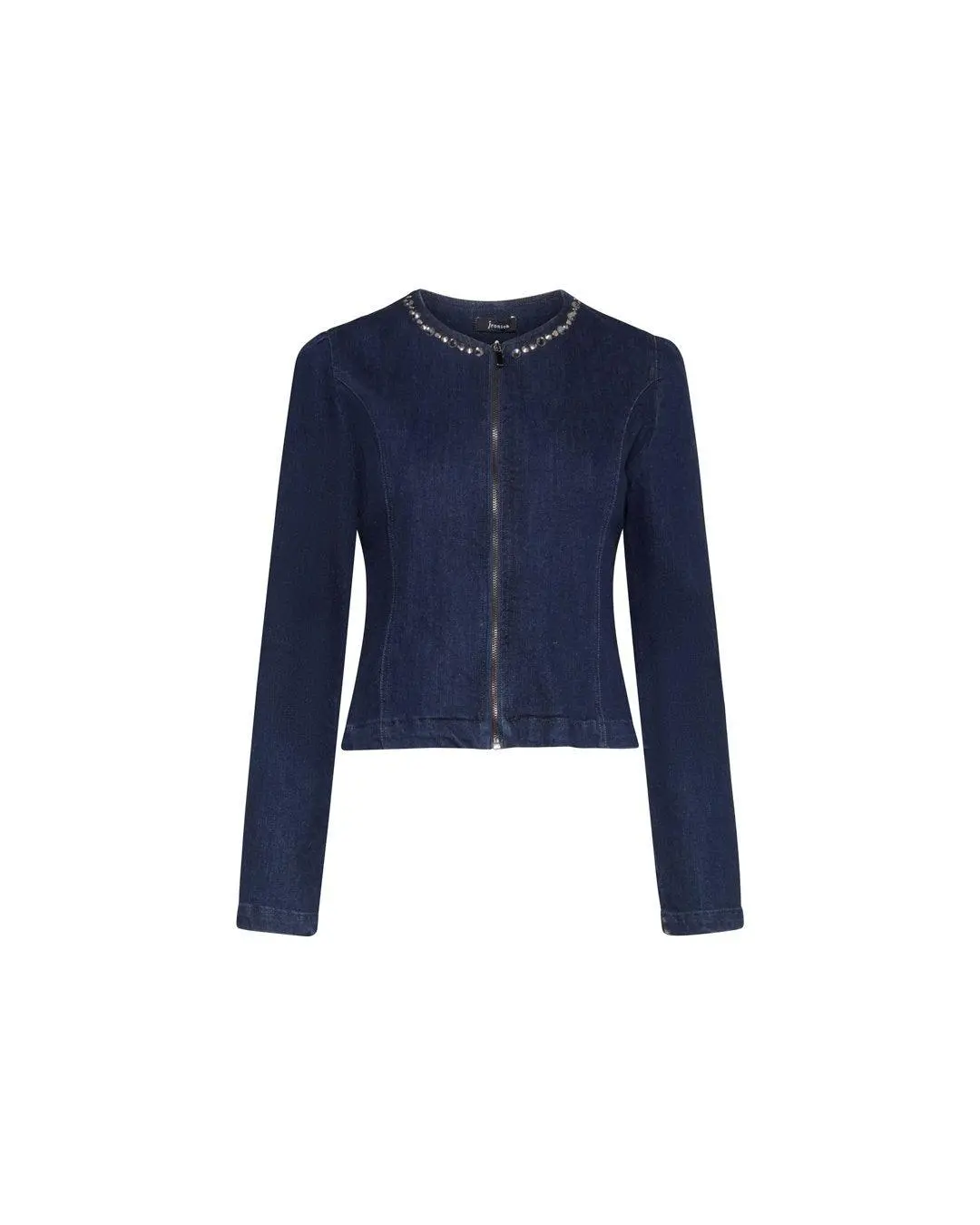 Giacchino denim BLU