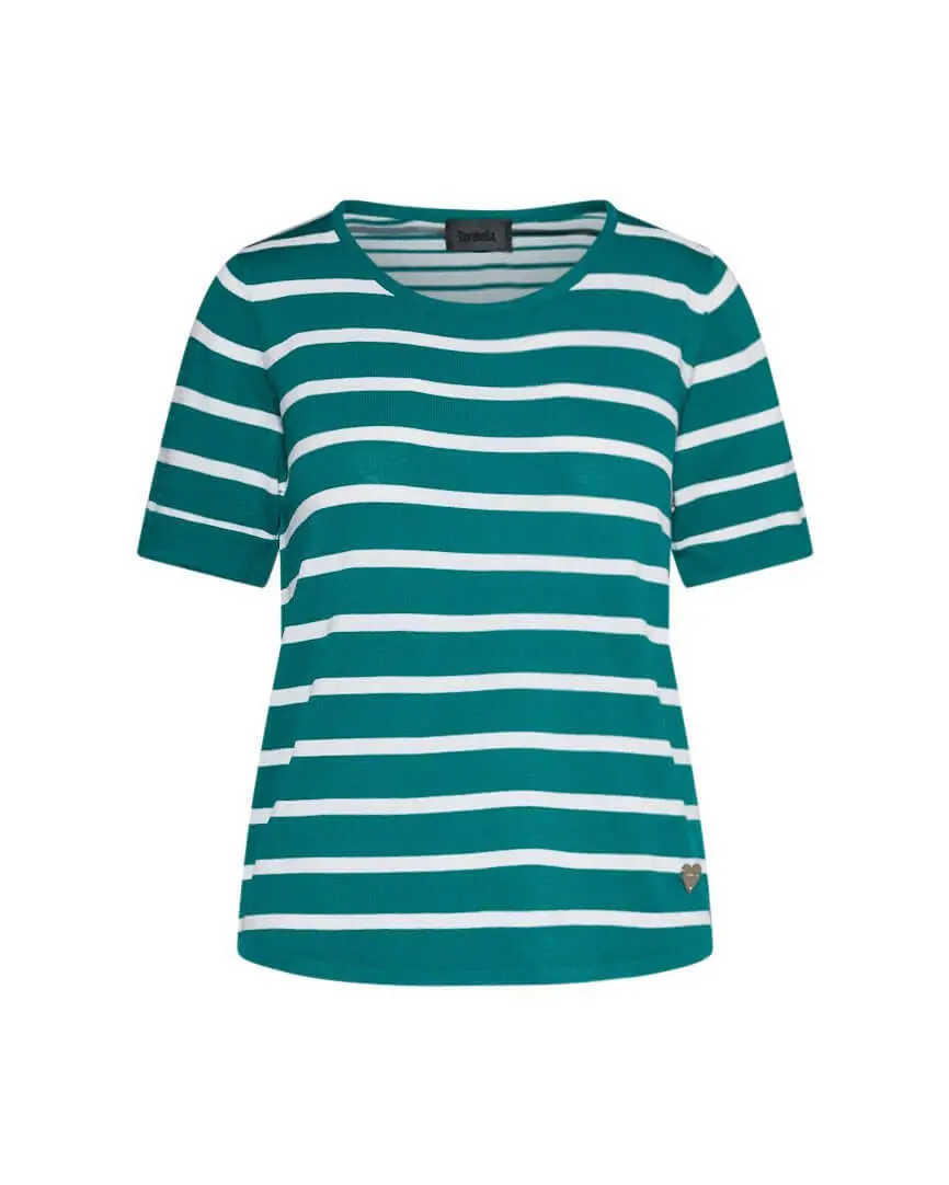Maglia in viscosa a righe