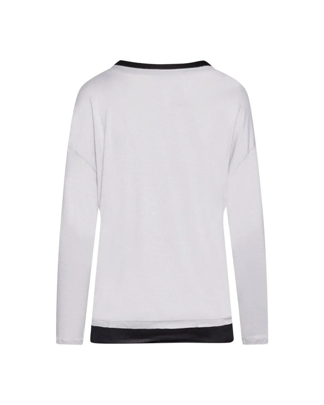Maglia stampa lettering GRIGIO - Image 2