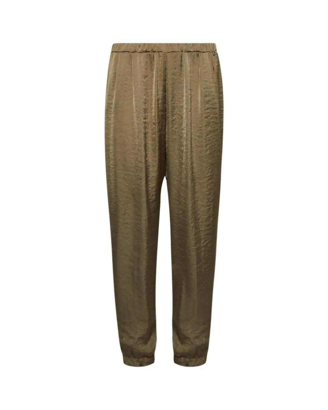 Pantalone gamba ampia VERDE