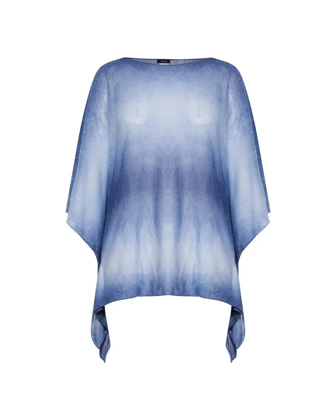 Kimono lurex BLU