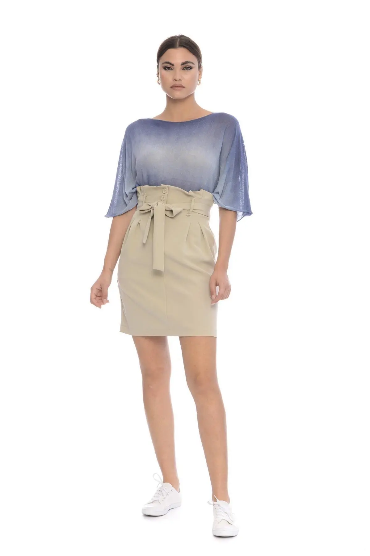 Kimono lurex BLU - Image 4