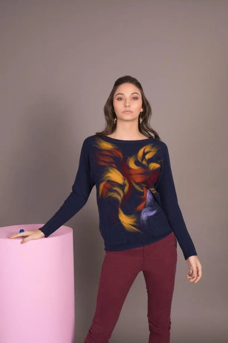 Pantalone tasca America BORDEAUX