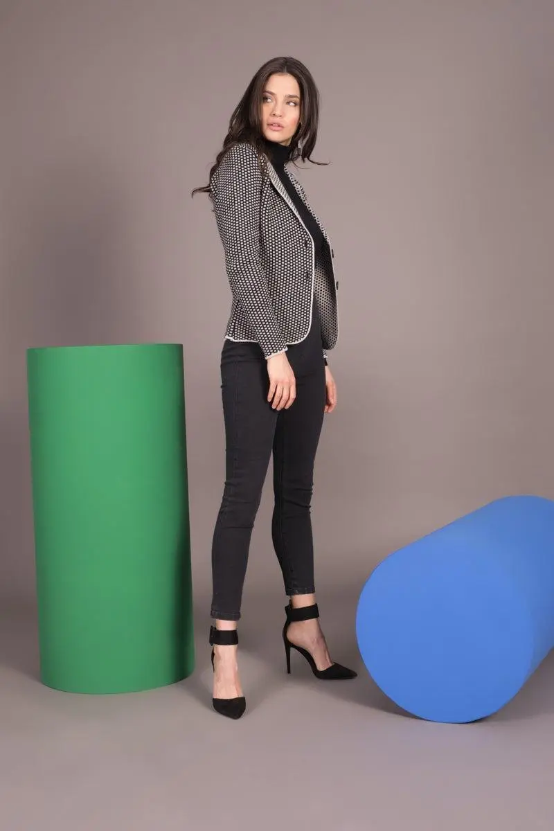 Pantaloni skinny NERO