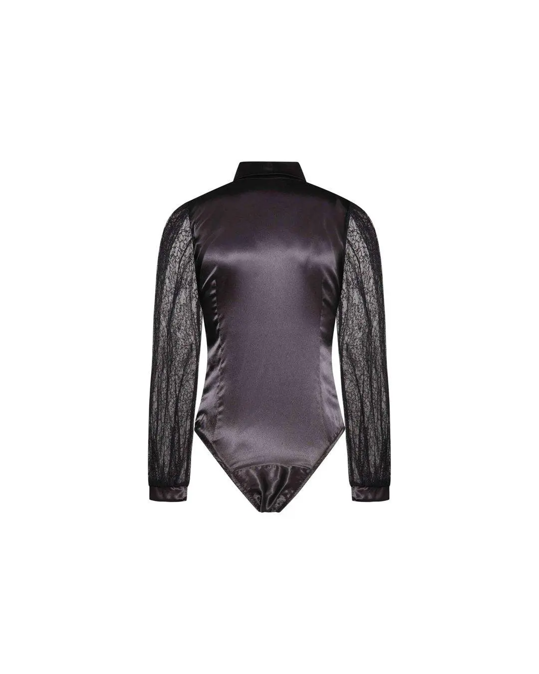 Camicia pizzo NERO