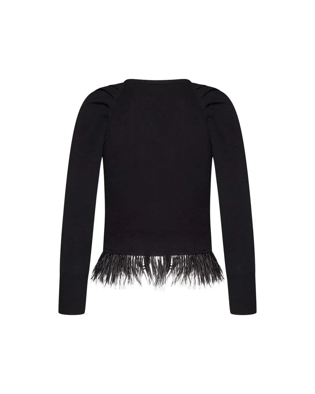 Cardigan con bottoni NERO - Image 3