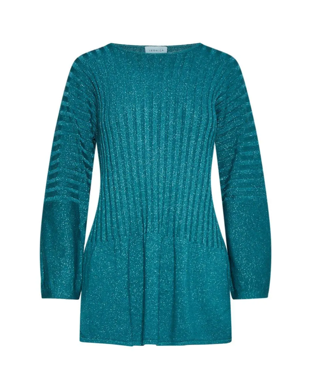 Maglia costine VERDE