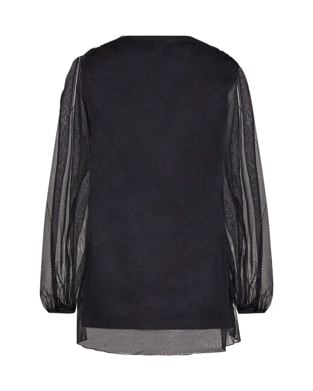 Blusa stampa moon NERO - Image 2