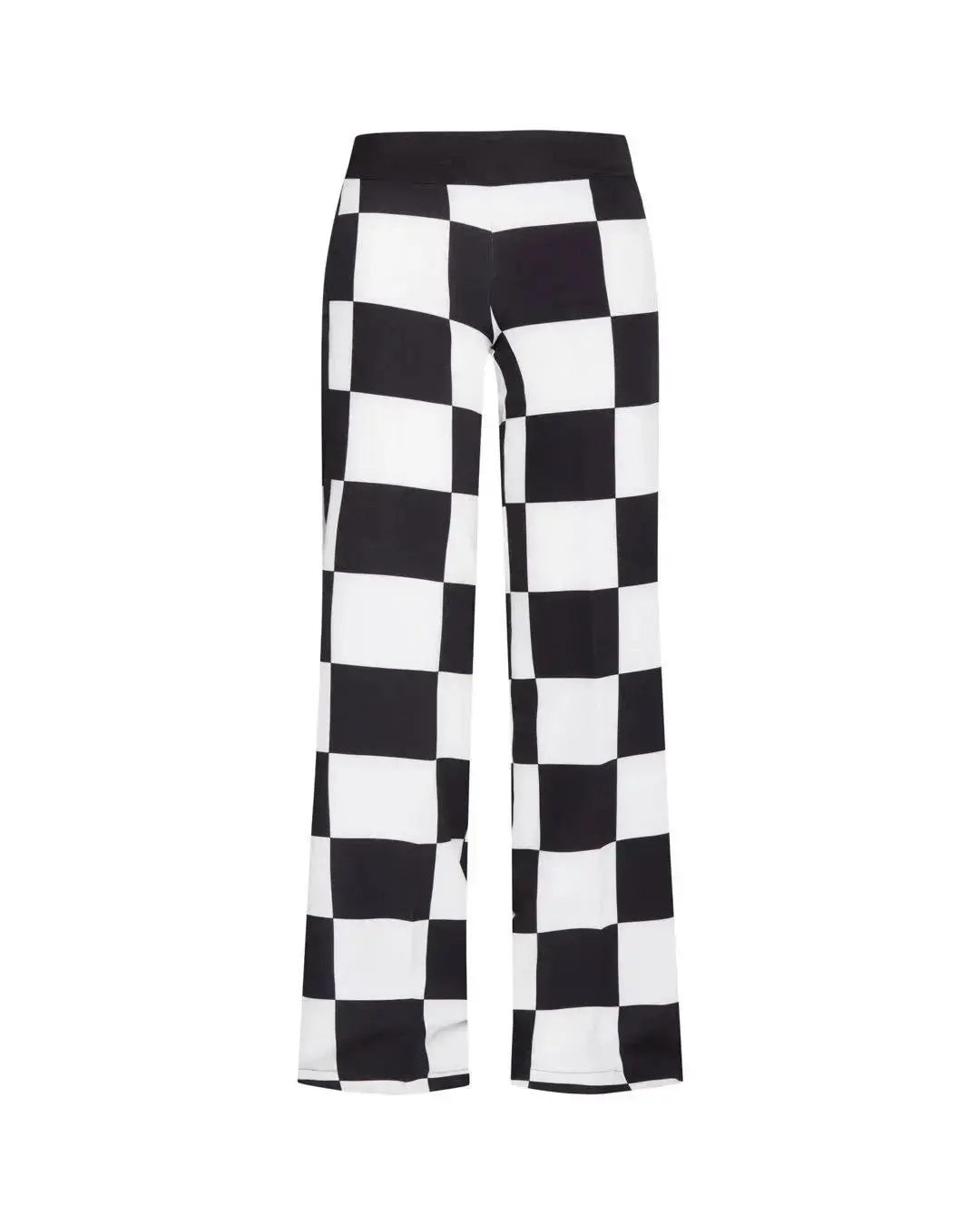 Pantalone fantasia scacchi NERO-BIANCO - Image 3