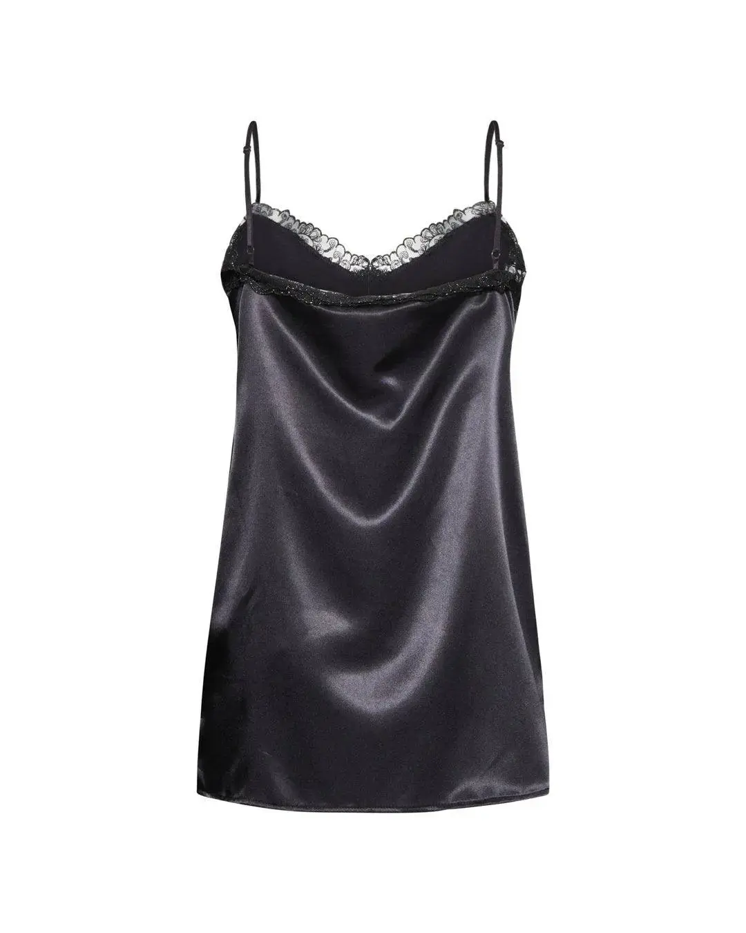 Top in raso NERO - Image 3