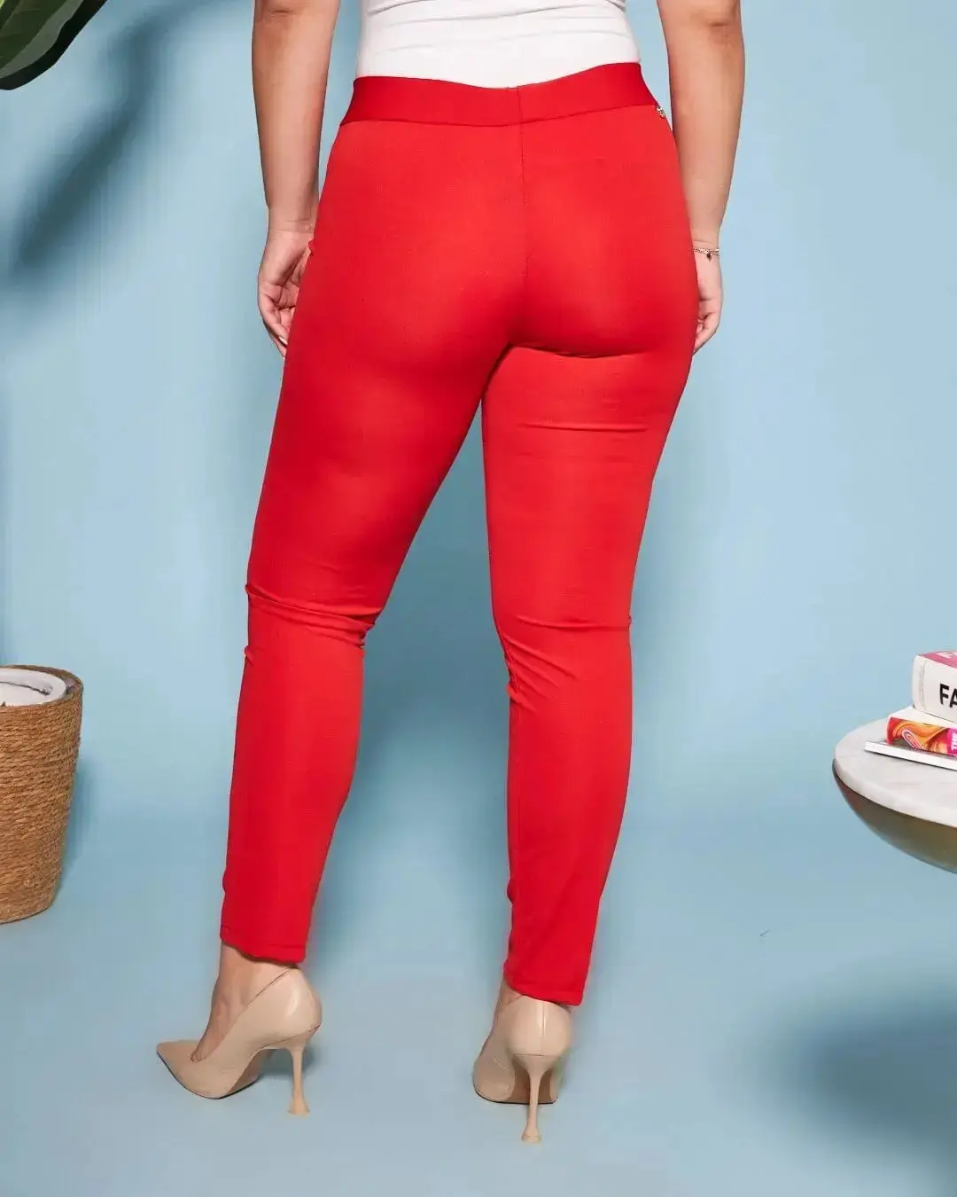 Pantalone skinny in tessuto stretch - Image 17