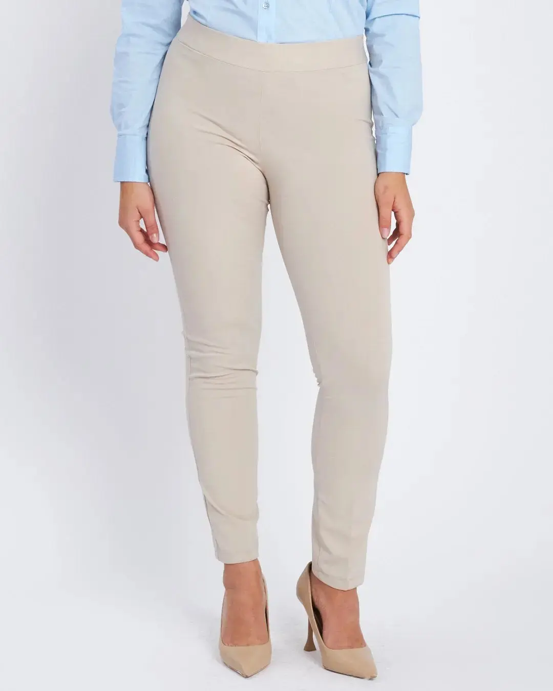 Pantalone skinny in tessuto stretch - Image 4