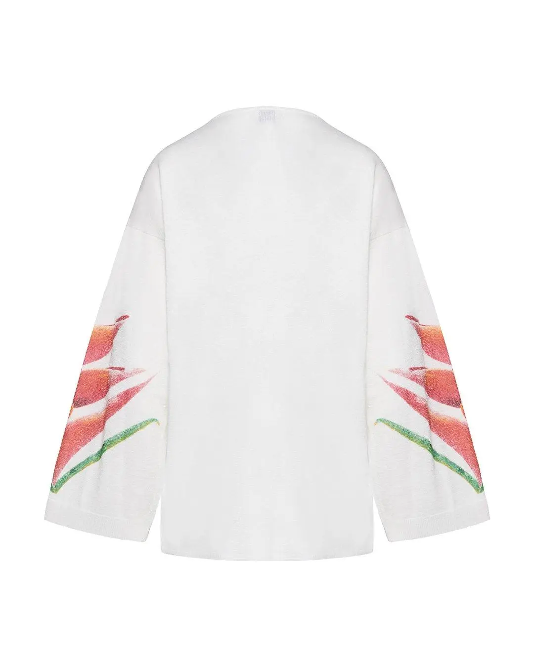 Maglia stampa floreale PANNA - Image 2