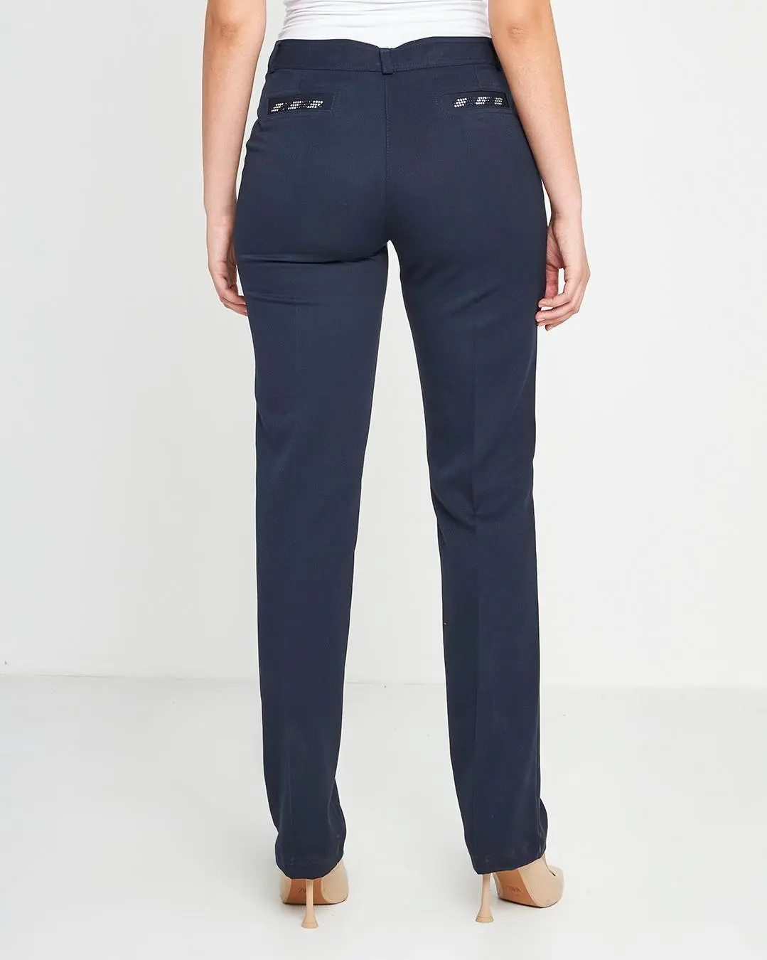 Pantalone frisi strass BLU - Image 4
