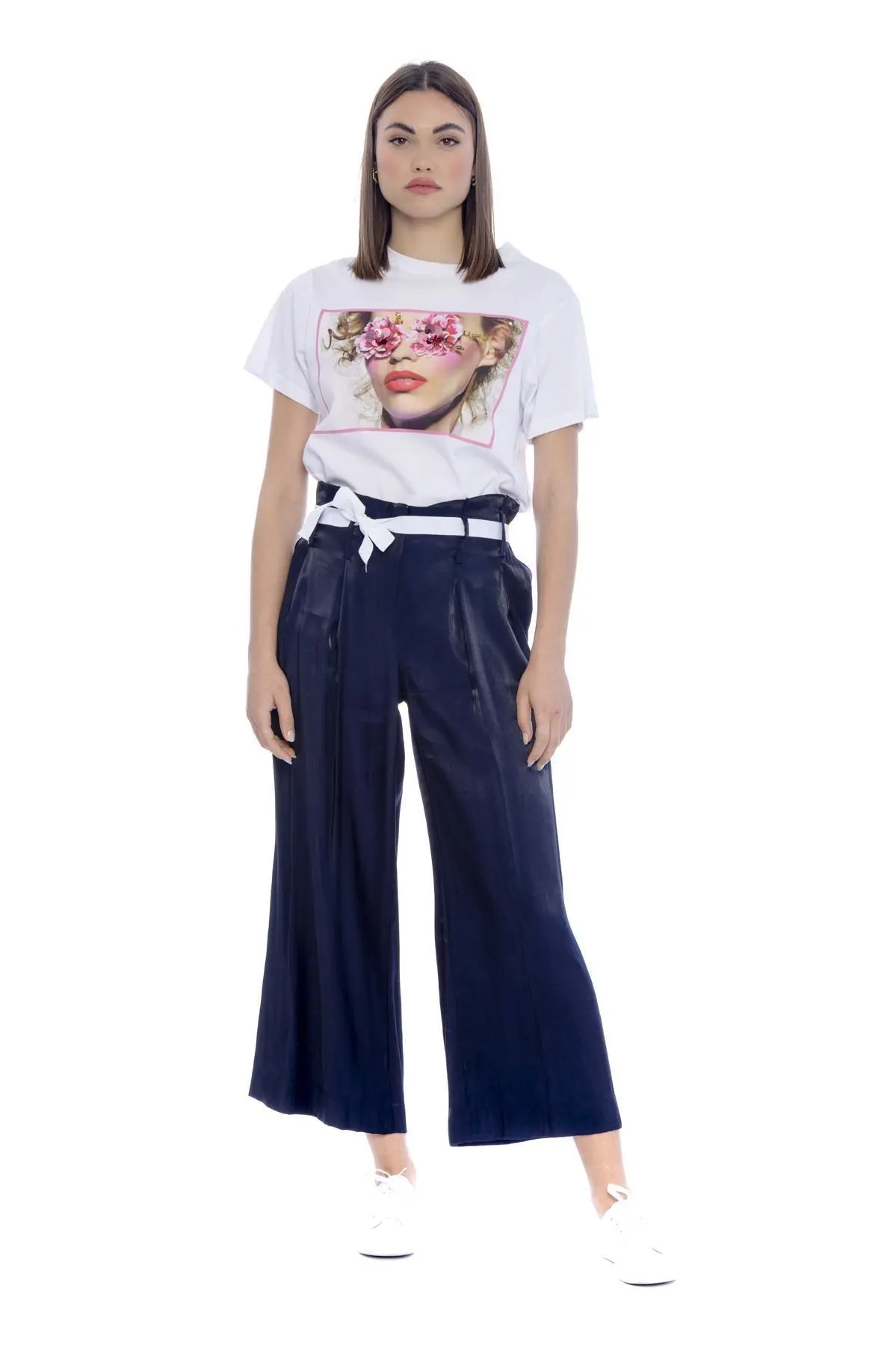 T-shirt stampa woman BIANCO - Image 3