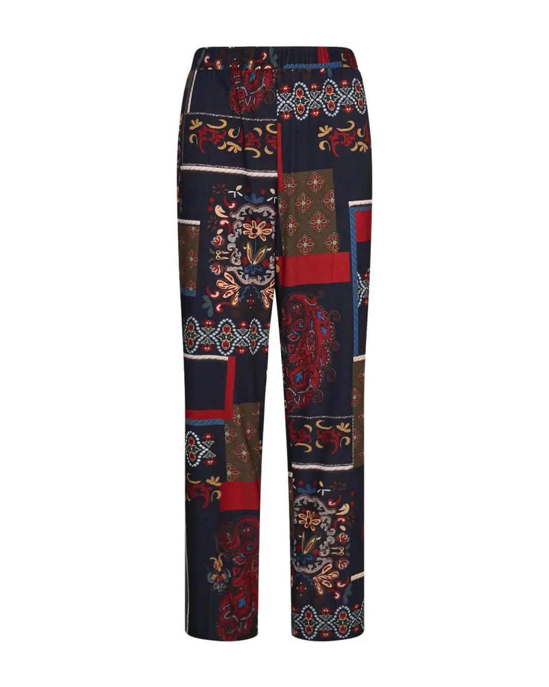 Pantalone in fantasia paisley BLU