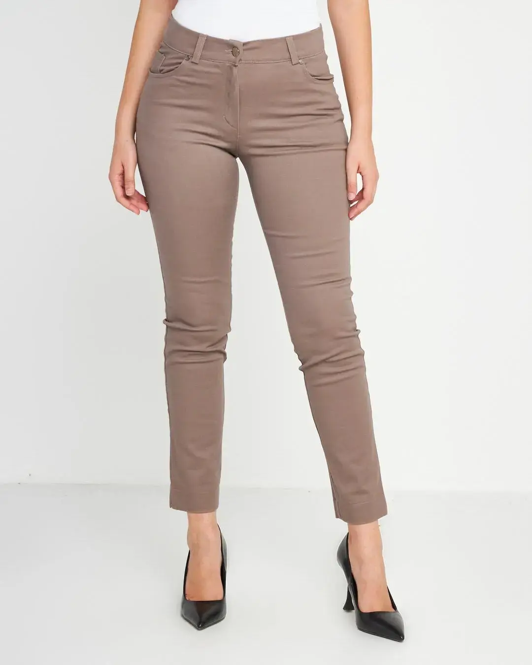 Pantalone tasca ricamata FANGO - Image 2