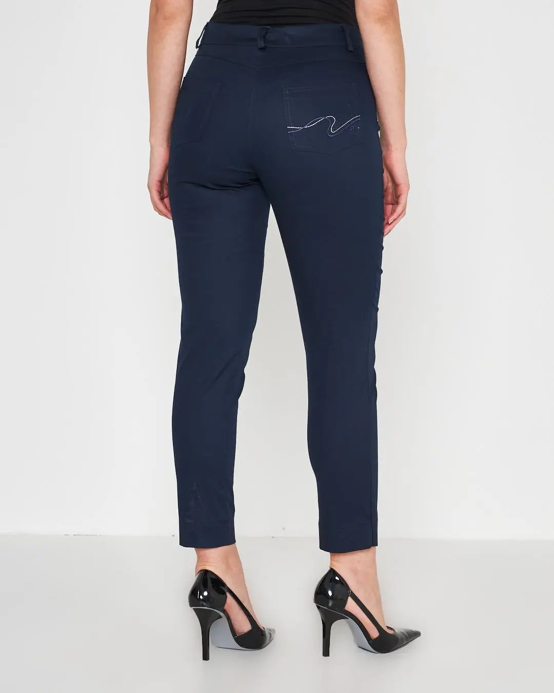 Pantalone cinque  tasche BLU - Image 4