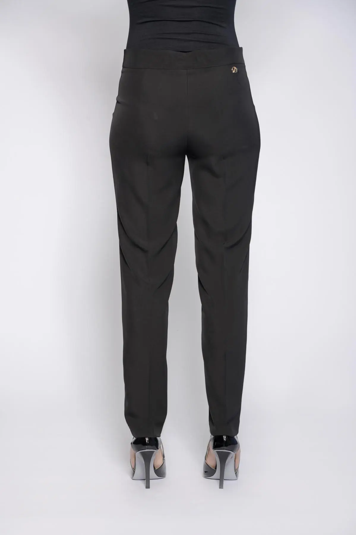 PANTALONE BASIC NERO - Image 2