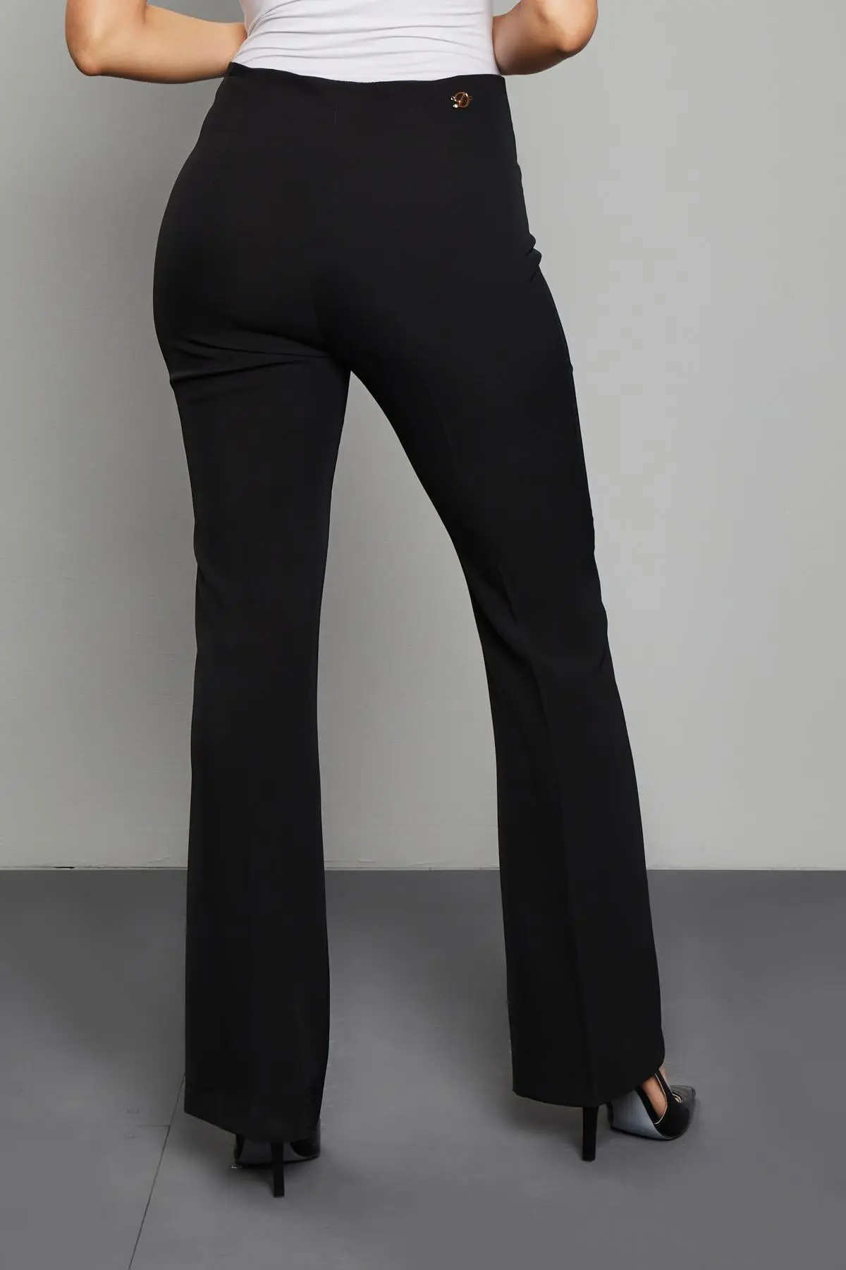 PANTALONE BASIC NERO - Image 4