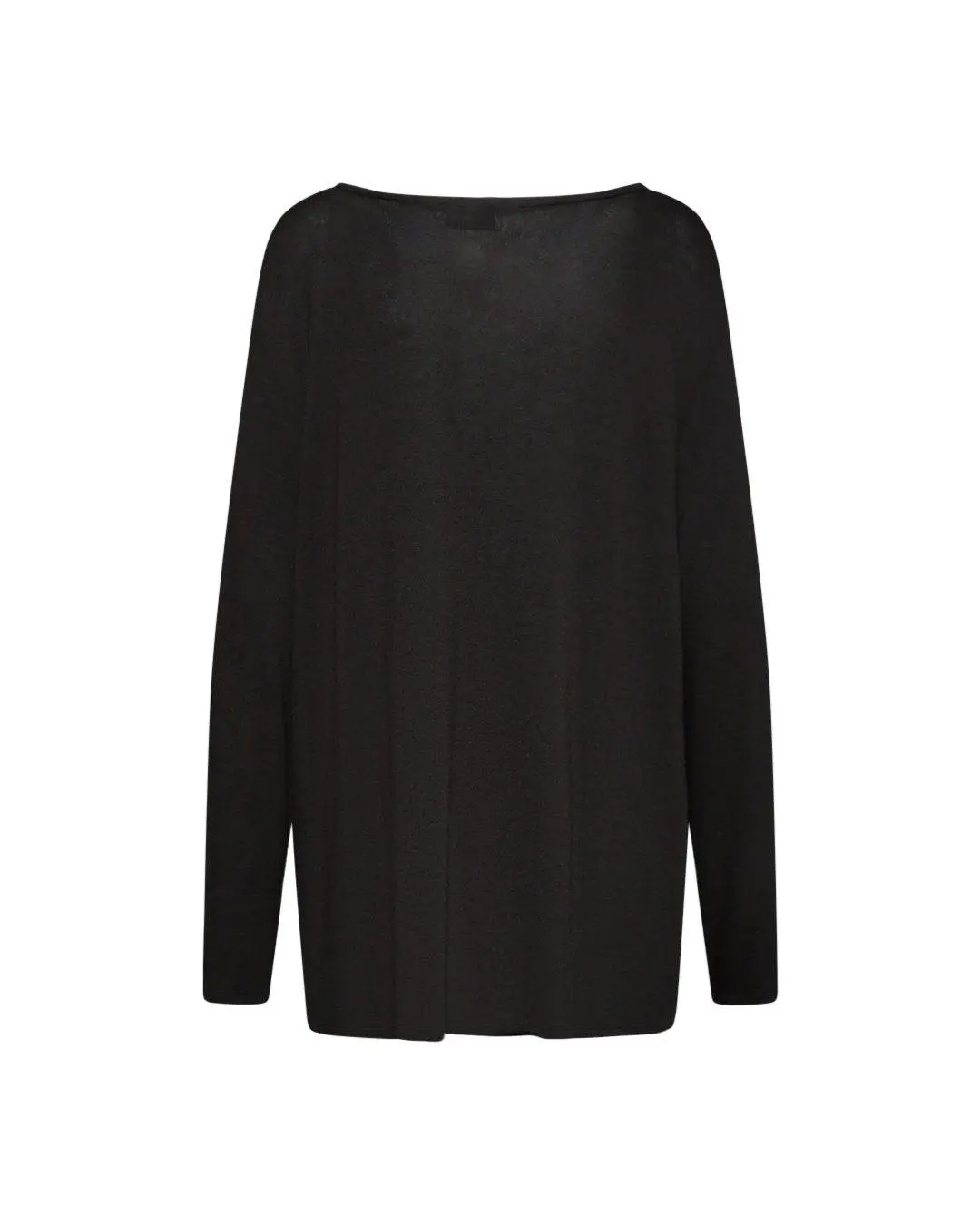 Maglia con inserti in lurex NERO-OTTANIO - Image 2