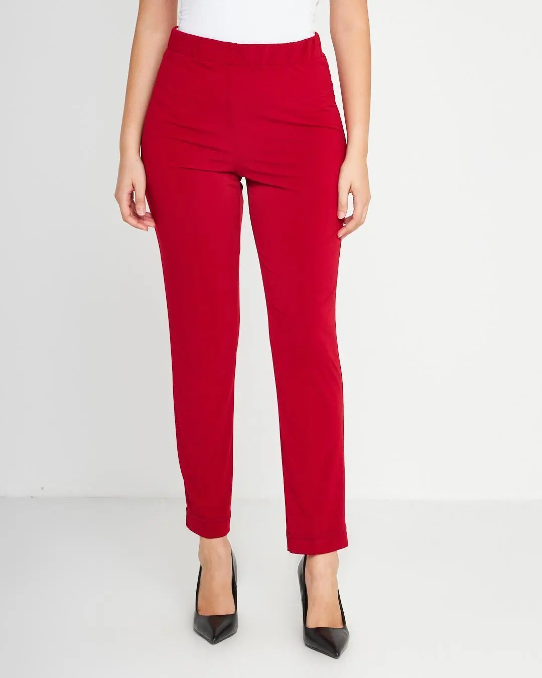 Pantalone basic ROSSO