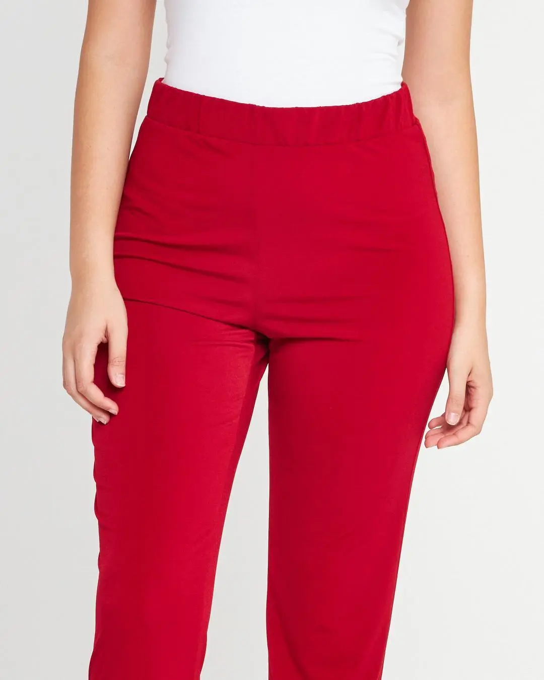 Pantalone basic ROSSO - Image 3