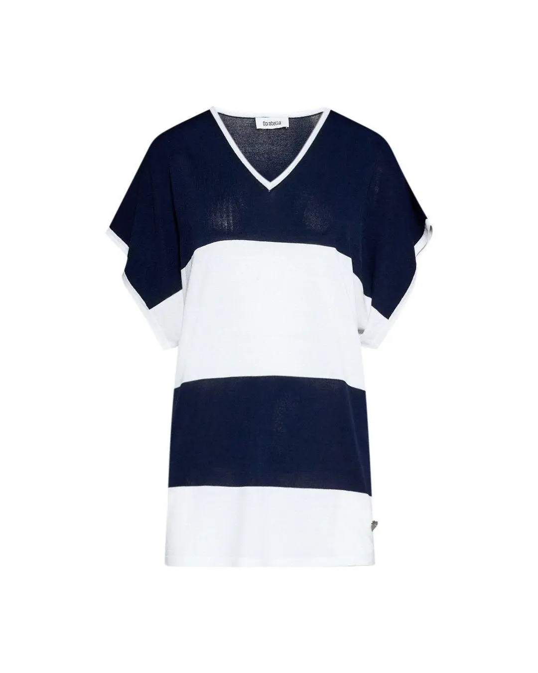 Maglia fantasia a righe BIANCO - Image 2