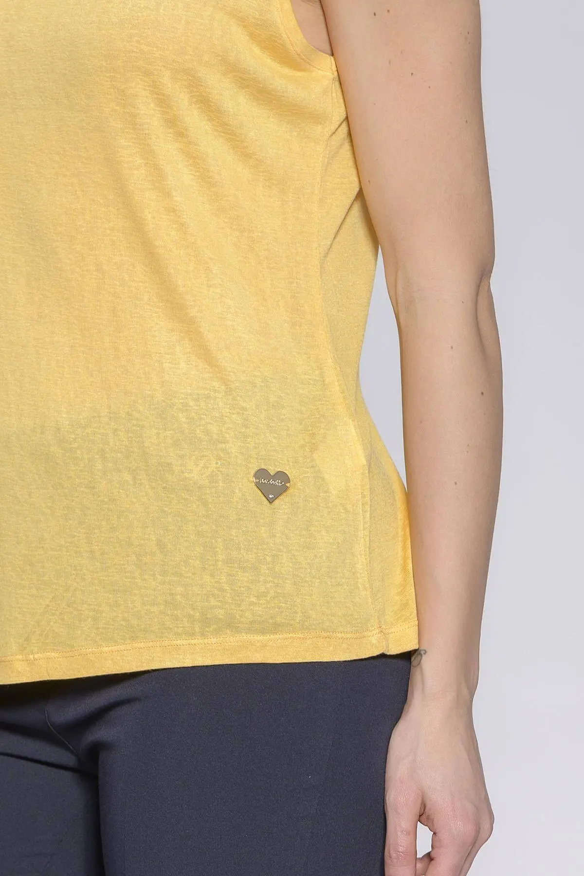 Canotta basic fiammata GIALLO - Image 3