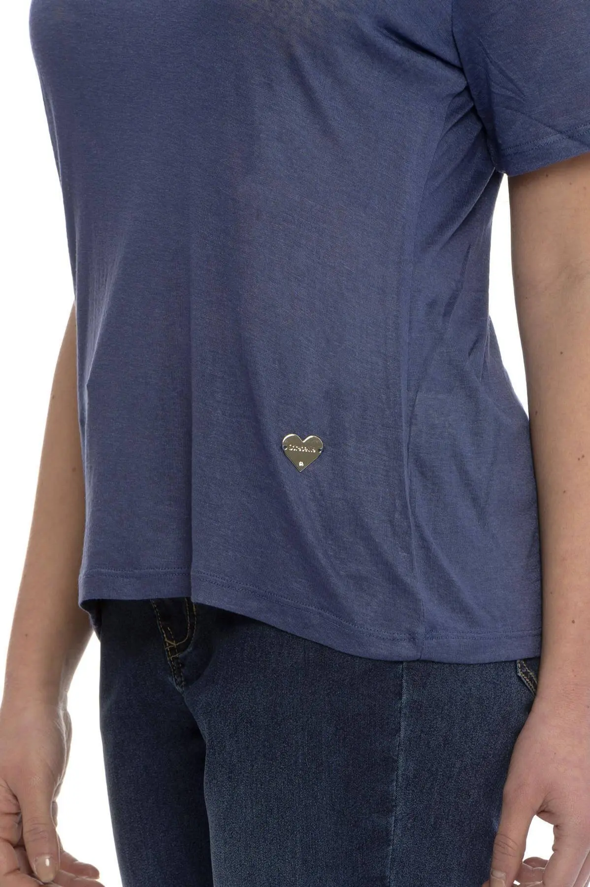 T-shirt basic fiammata DENIM - Image 3