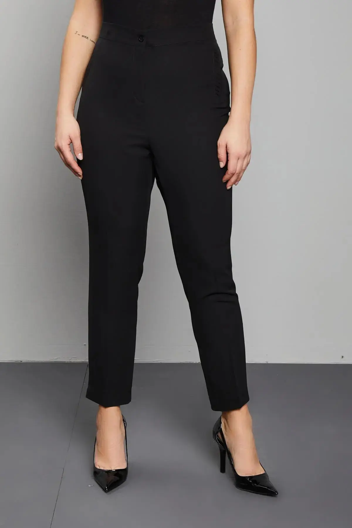 PANTALONE PAILLETTES NERO - Image 2