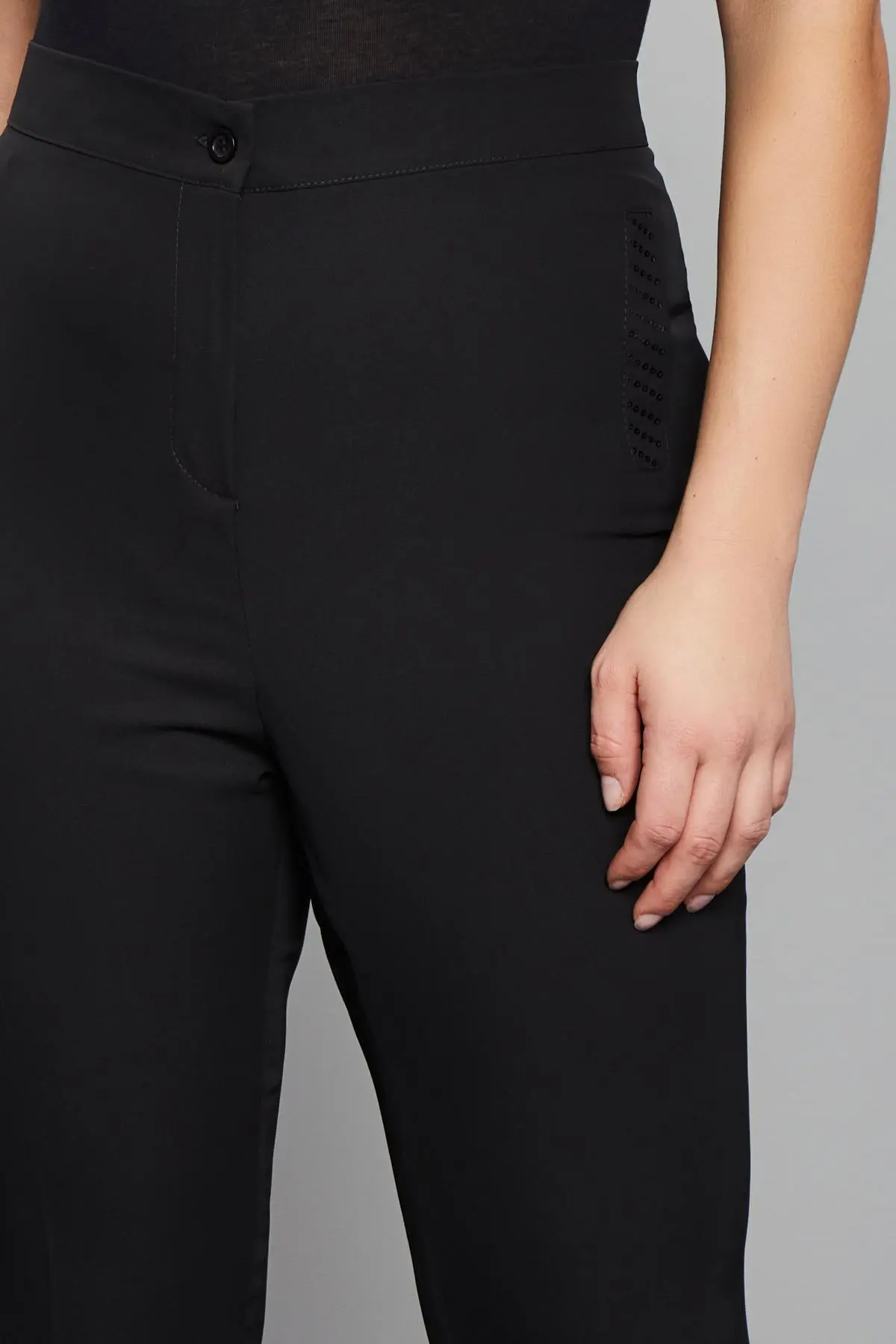 PANTALONE PAILLETTES NERO - Image 3