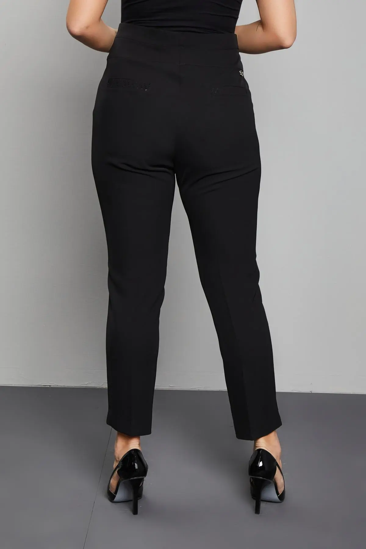 PANTALONE PAILLETTES NERO - Image 4