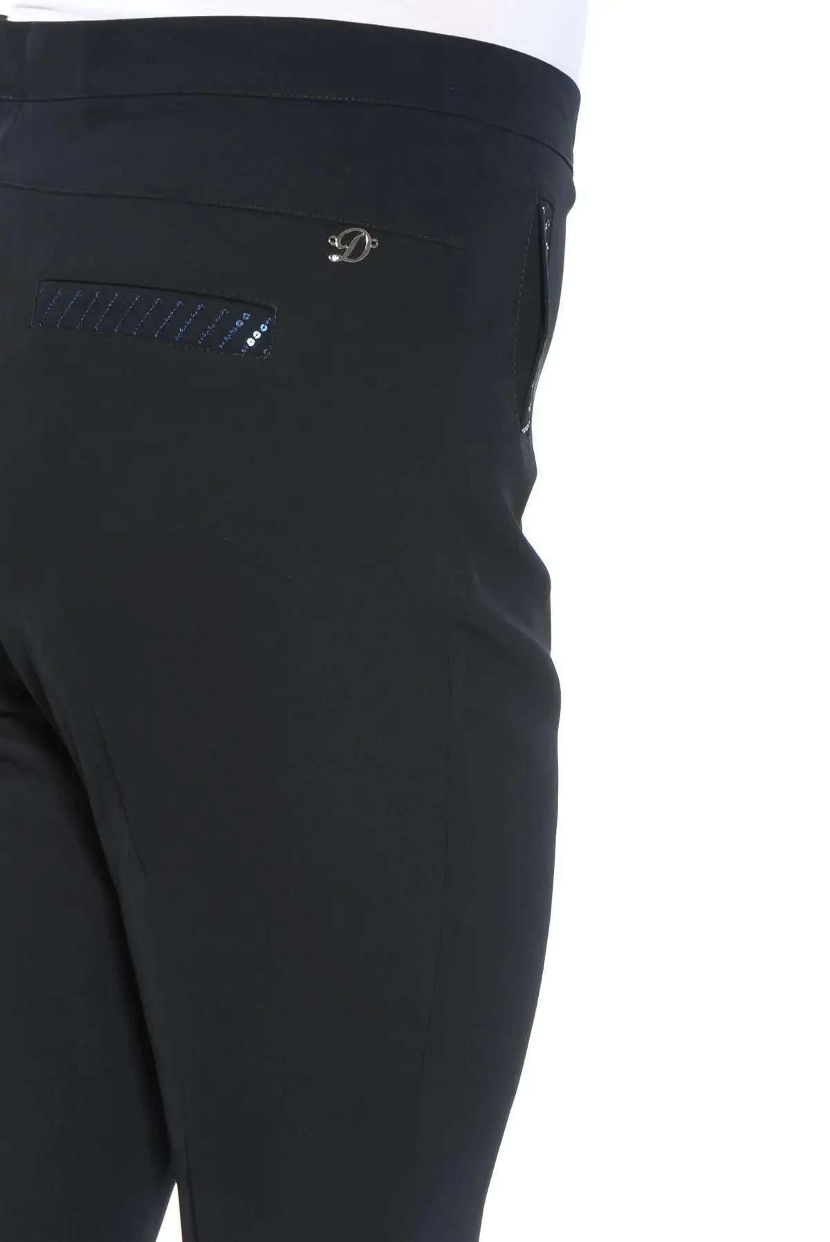 PANTALONE PAILLETTES BLU - Image 2