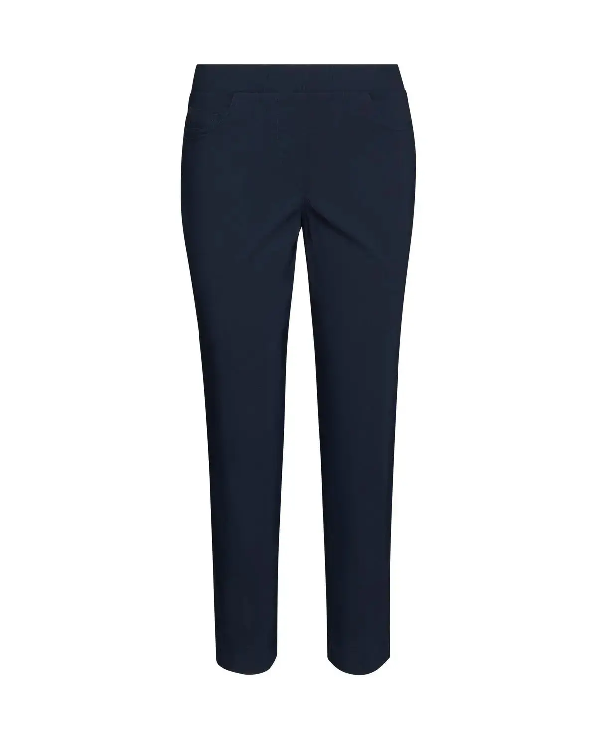 Pantalone pinocchietto con ricamo NERO