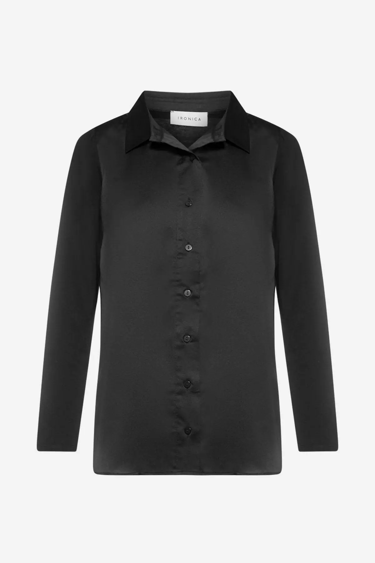 Camicia raso NERO - Image 2