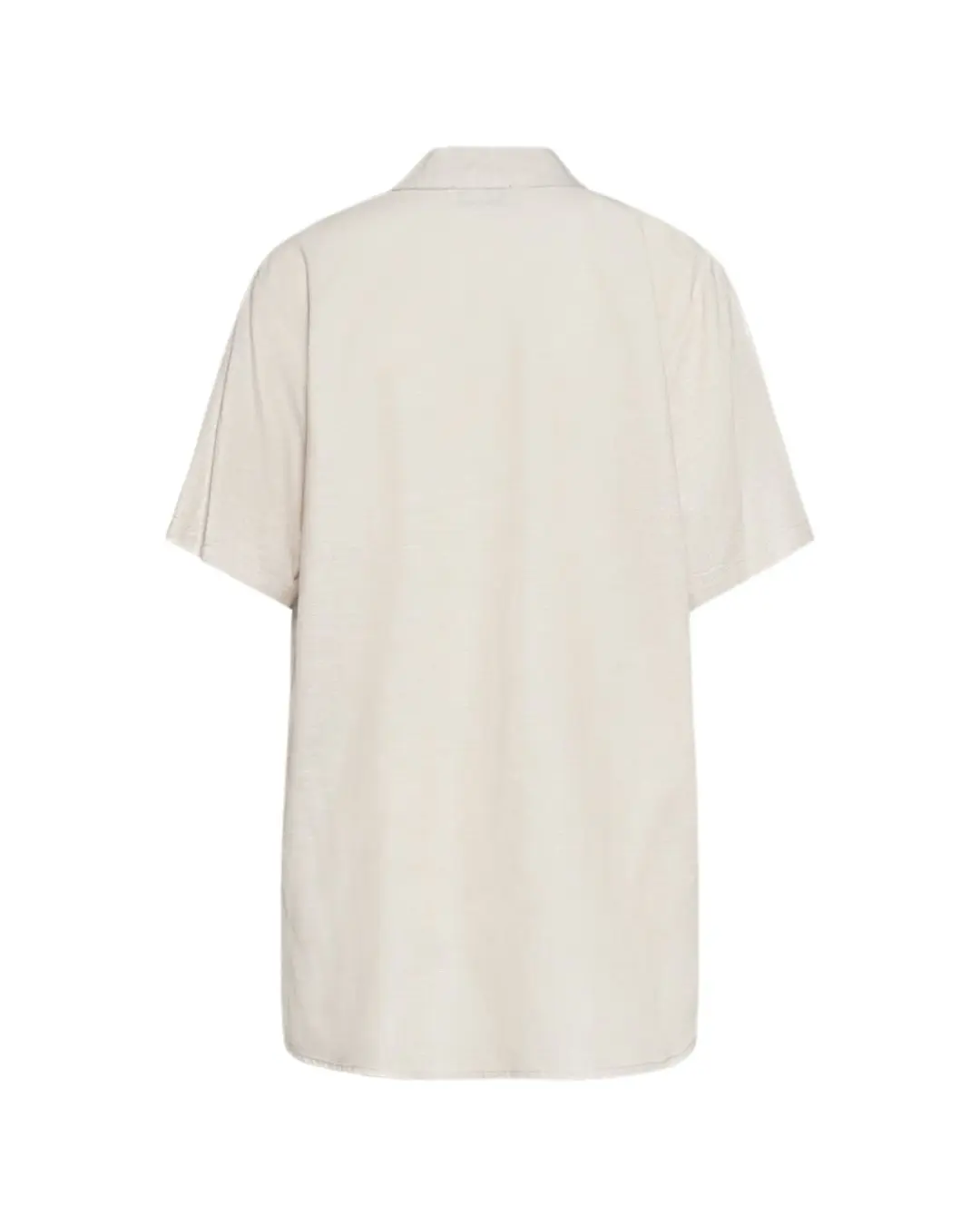 Camicia collo coreana NATURALE - Image 2