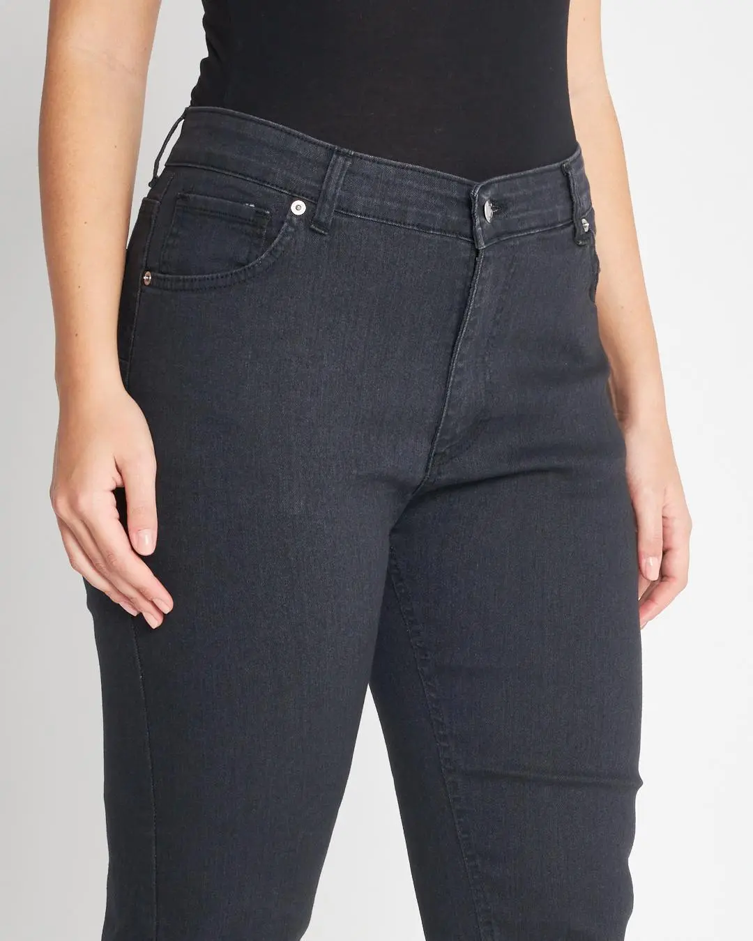 Jeans cinque tasche NERO - Image 2