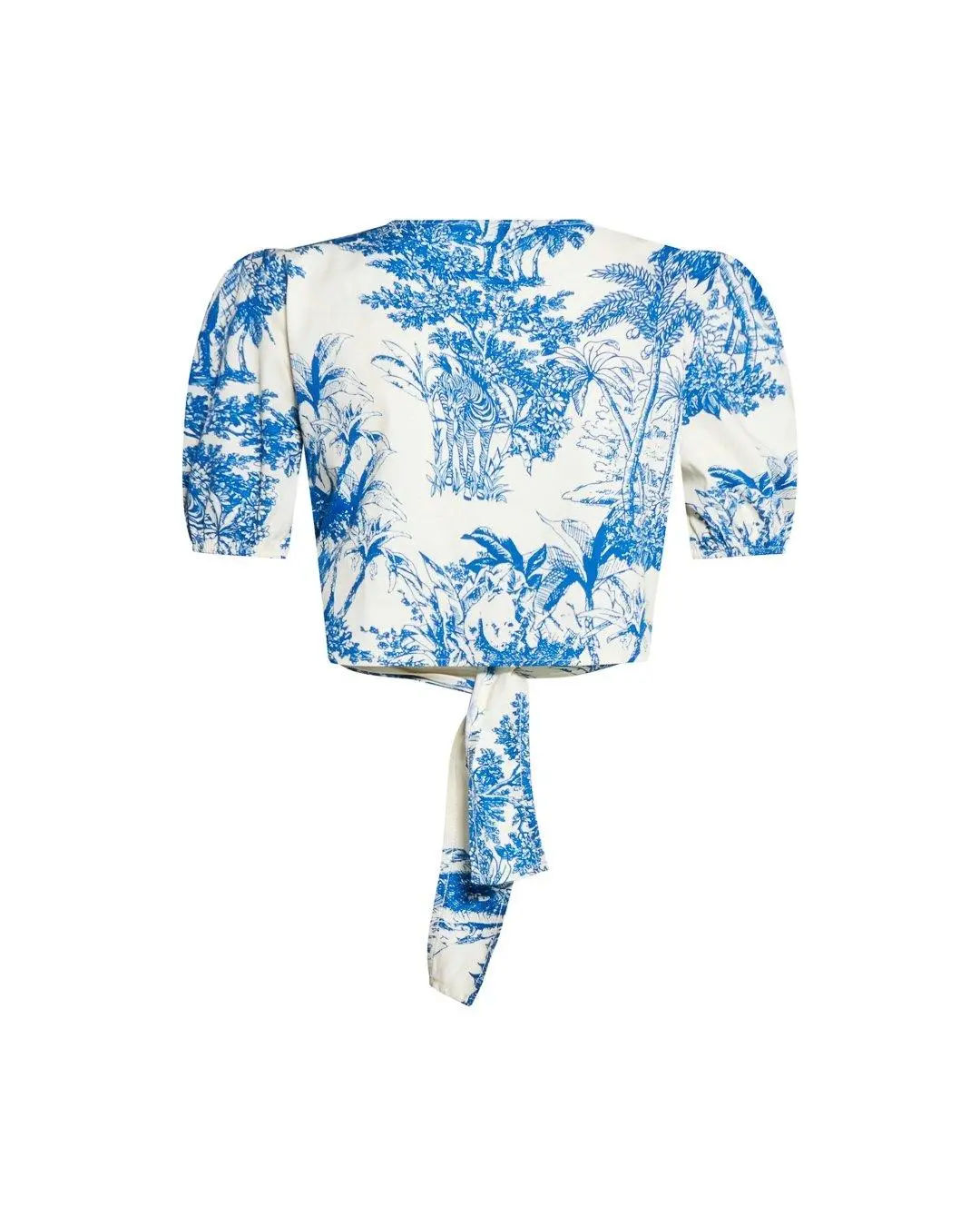 Top crop LIGHT BEIGE - BLU - Image 2