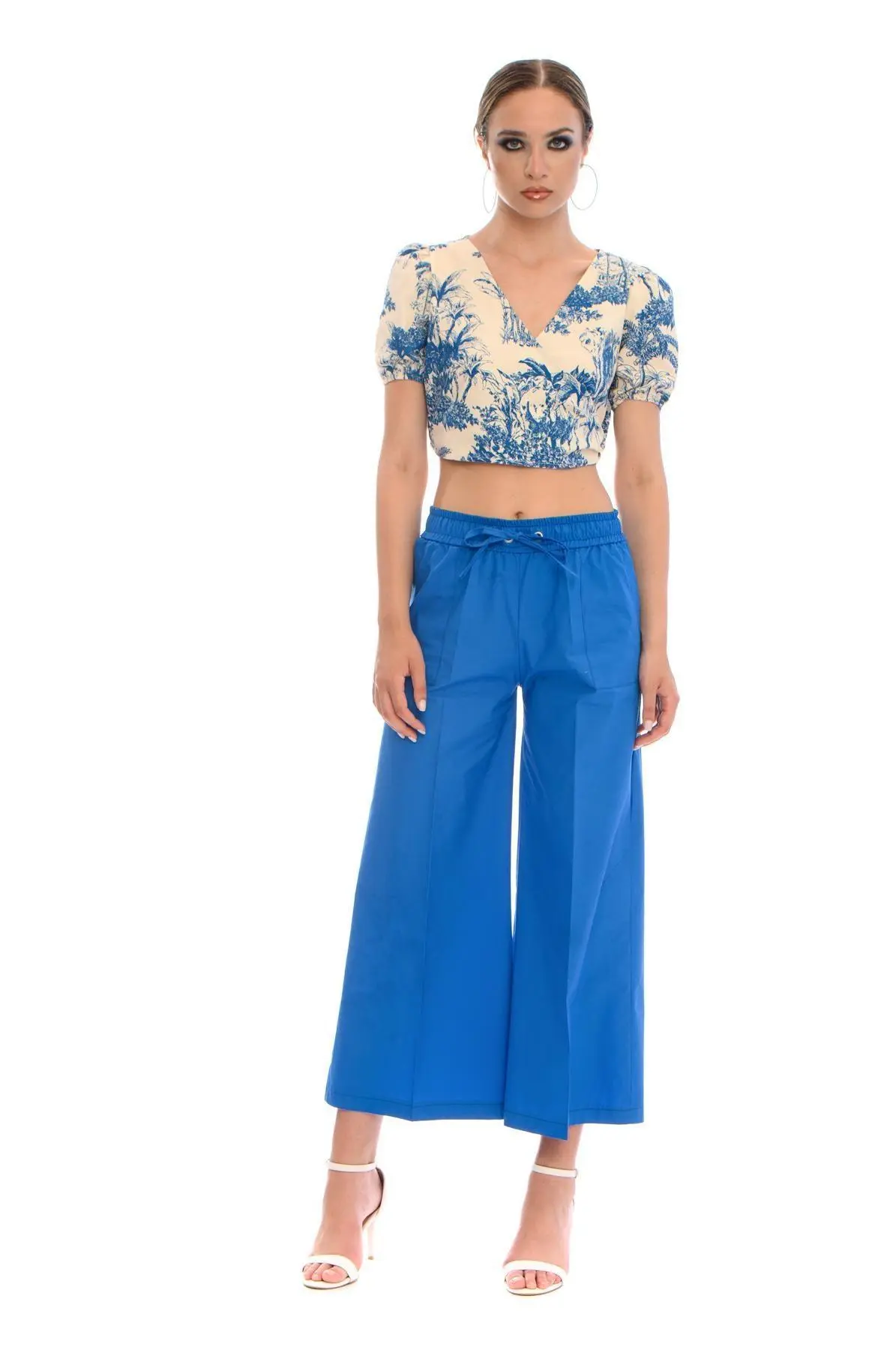 Top crop LIGHT BEIGE - BLU - Image 5