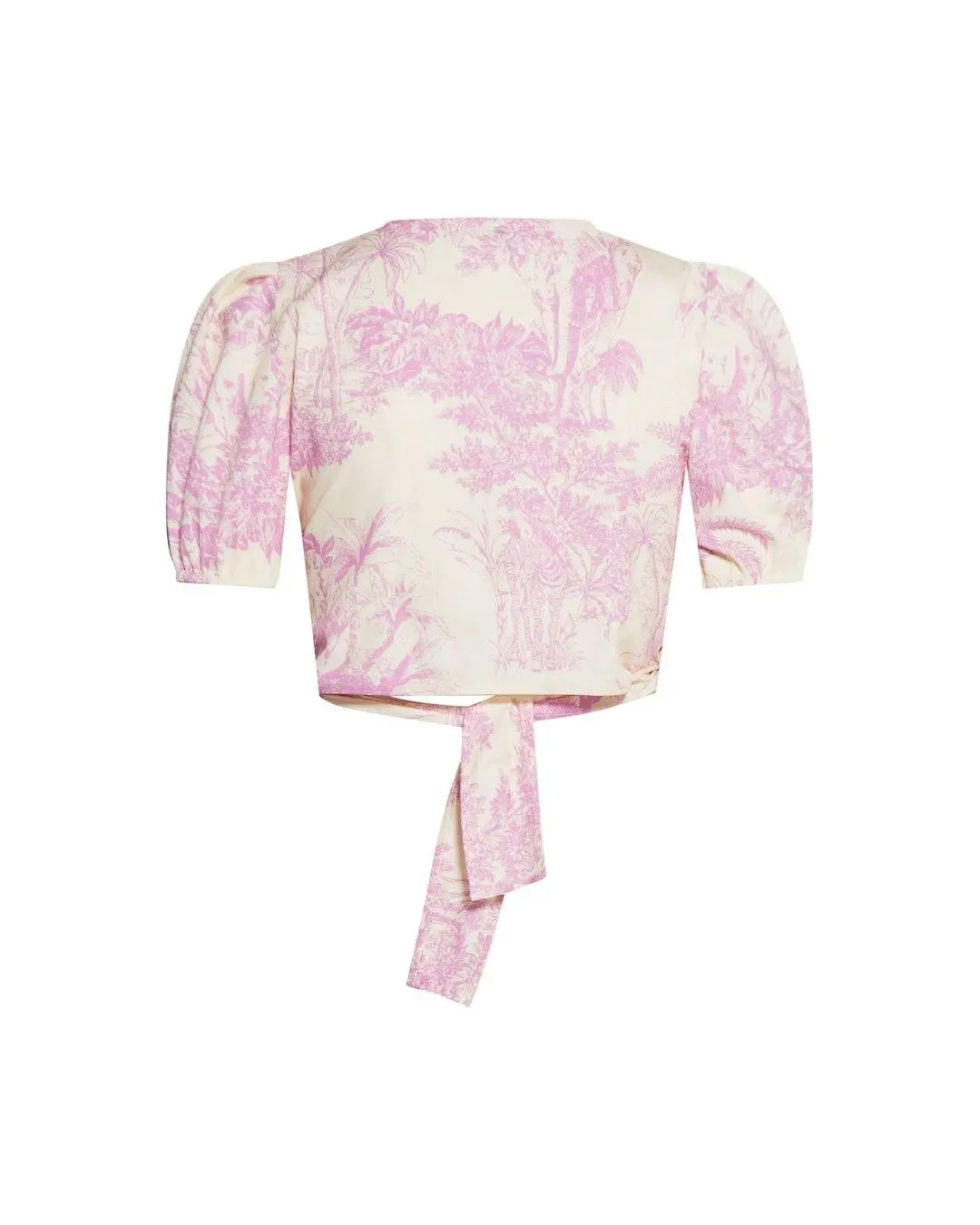 Top crop LIGHT BEIGE - LILLA - Image 2