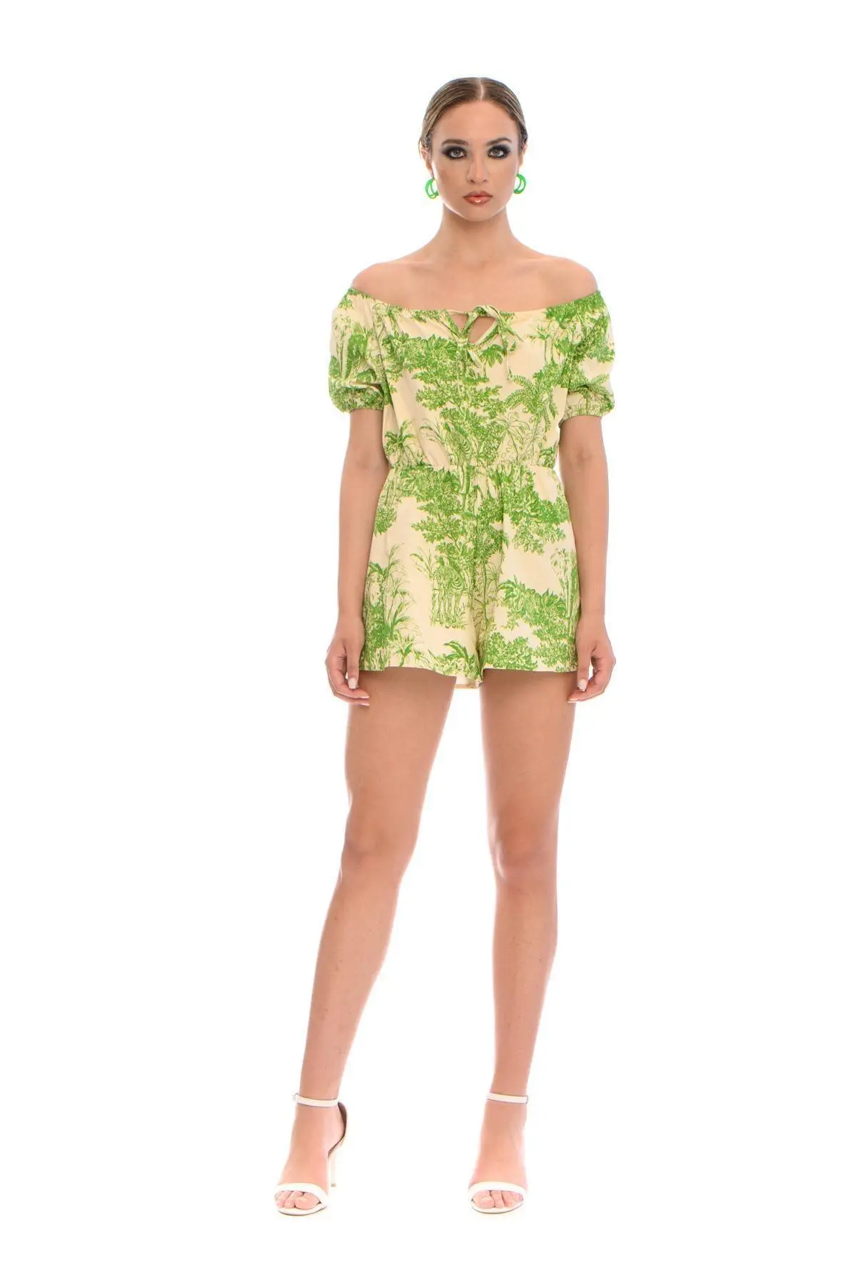 Tuta fantasia wild LIGHT BEIGE - VERDE PISTACCHIO - Image 5