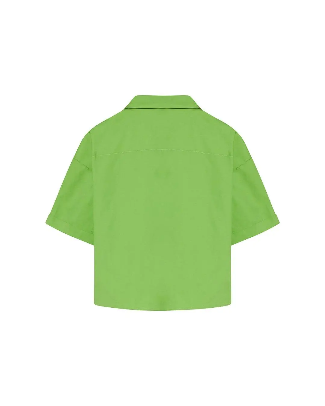 Camicia crop PISTACCHIO - Image 5