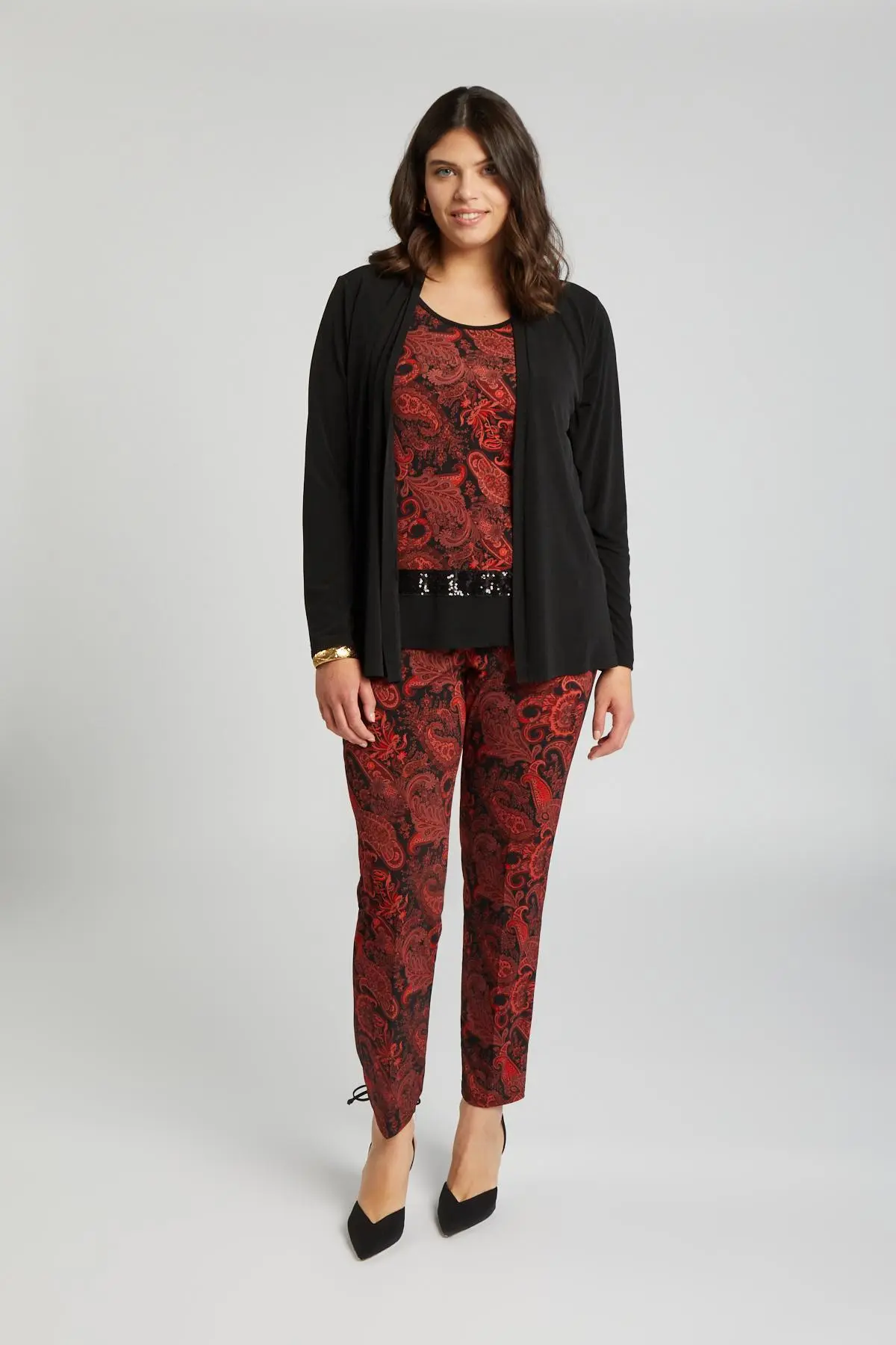Pantalone fantasia NERO