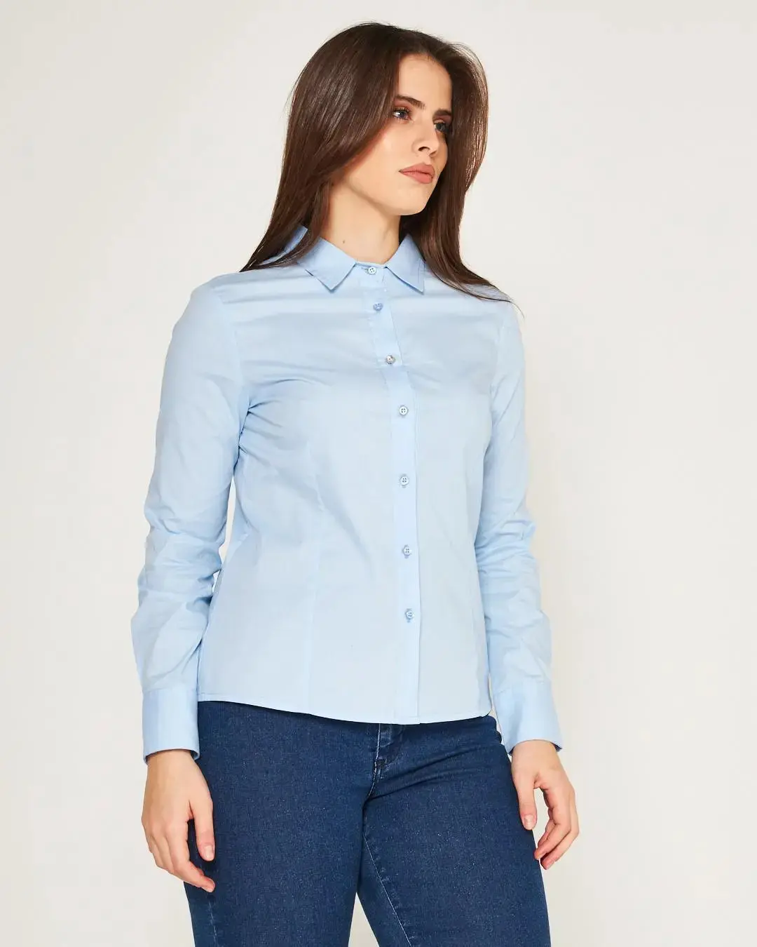 Camicia slim fit con pinces - Image 25