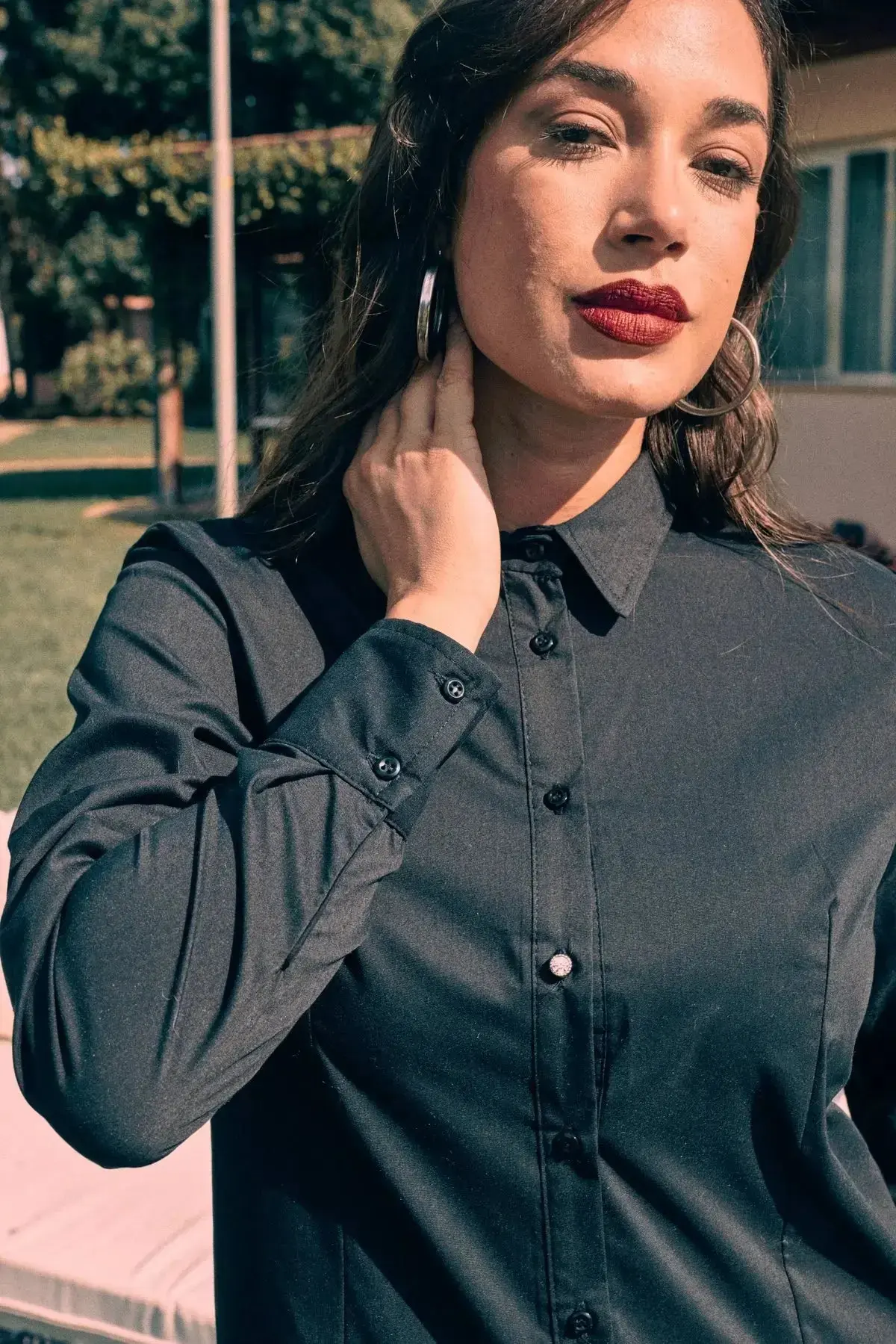 Camicia slim fit con pinces - Image 8