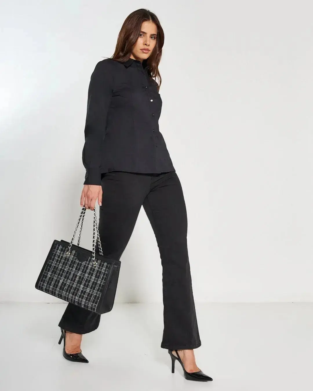 Camicia slim fit con pinces - Image 9