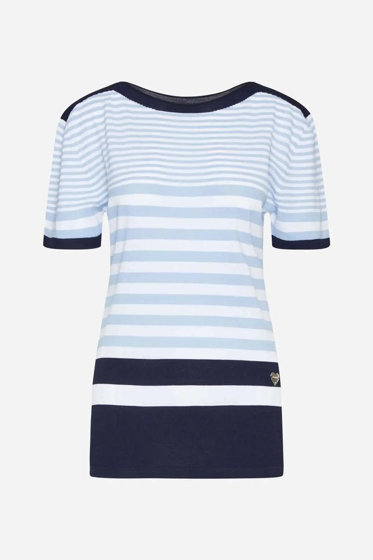 Maglia righe CIELO-BLUE NAVY - Image 2
