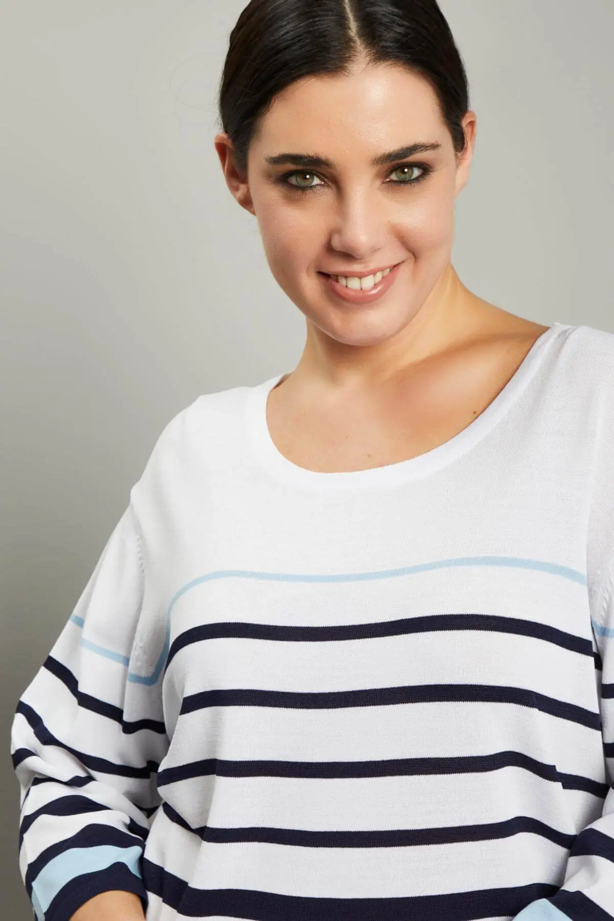Maglia righe BIANCO - Image 4